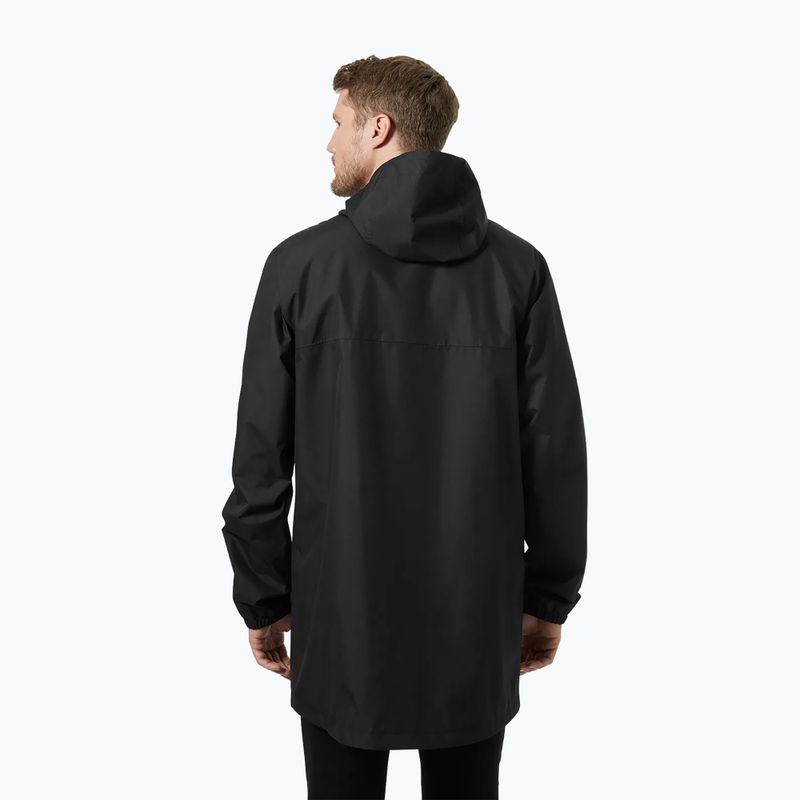 Nepremokavý plášť Helly Hansen Vancouver Rain Coat black 2