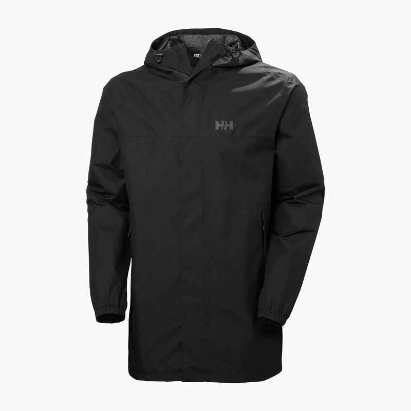 Nepremokavý plášť Helly Hansen Vancouver Rain Coat black 6