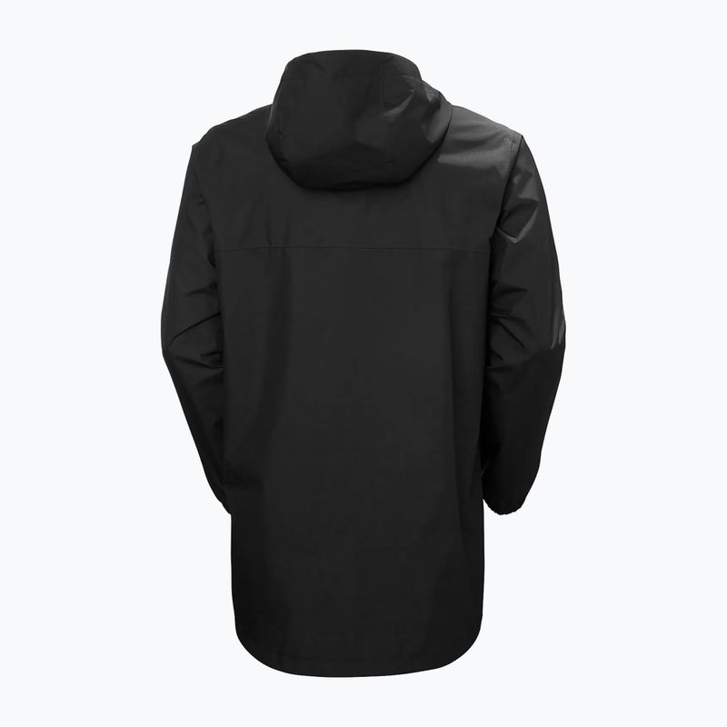 Nepremokavý plášť Helly Hansen Vancouver Rain Coat black 7