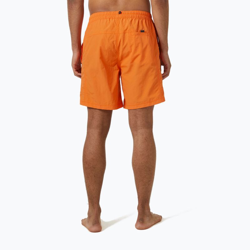 Pánske plavkové šortky Helly Hansen Calshot Trunk poppy orange 2