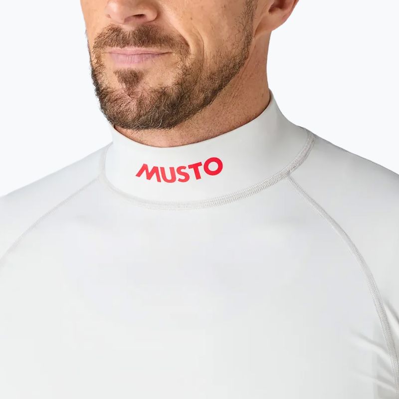 Pánske tričko longsleeve Musto Flexlite Cooling platinum 3