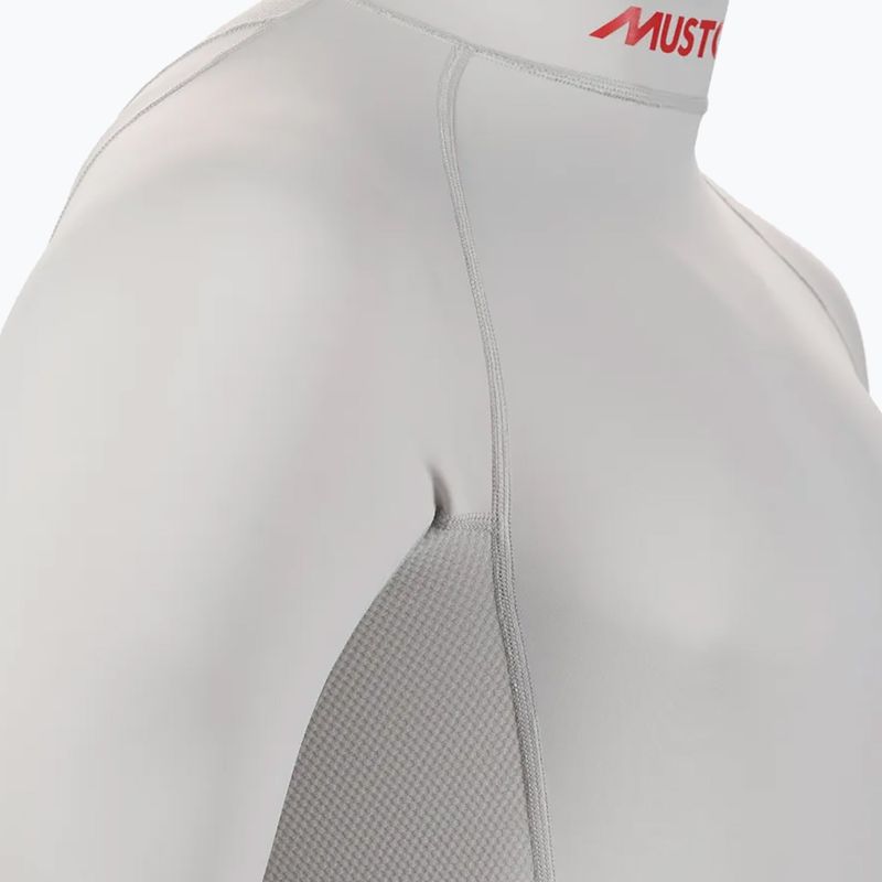 Pánske tričko longsleeve Musto Flexlite Cooling platinum 5
