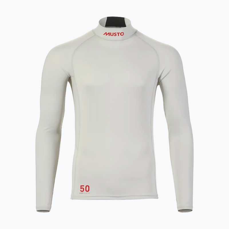Pánske tričko longsleeve Musto Flexlite Cooling platinum 8