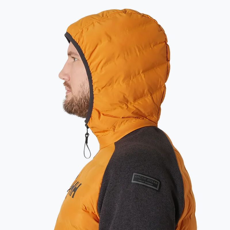 Pánska bunda Helly Hansen Arctic Ocean Hybrid Insulator mustard 3