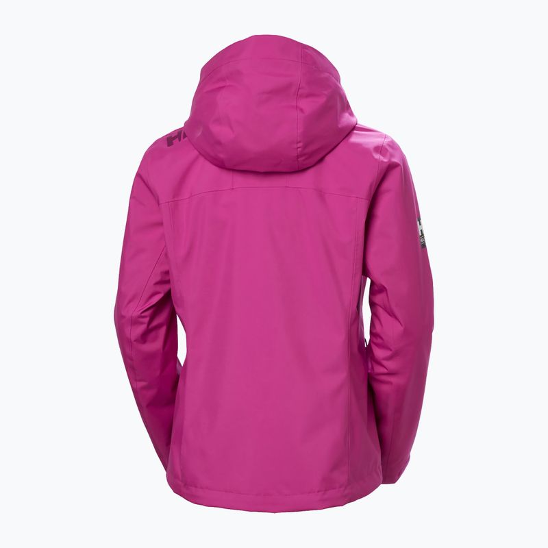 Dámska bunda Helly Hansen Crew Hooded Midlayer 2.0 magenta 2.0 8