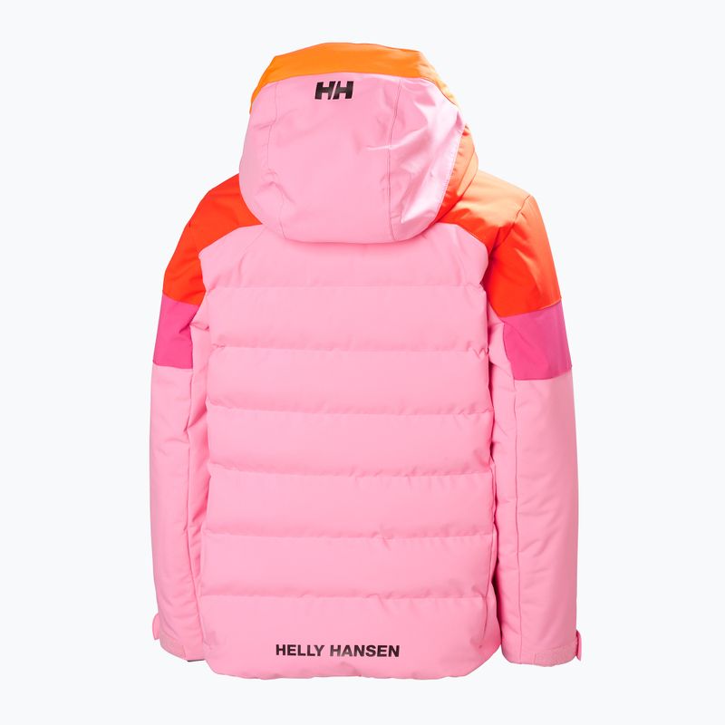 Detská lyžiarska bunda Helly Hansen Diamond sugar pink 9