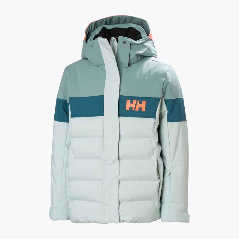 Detská lyžiarska bunda Helly Hansen Diamond green mist 8