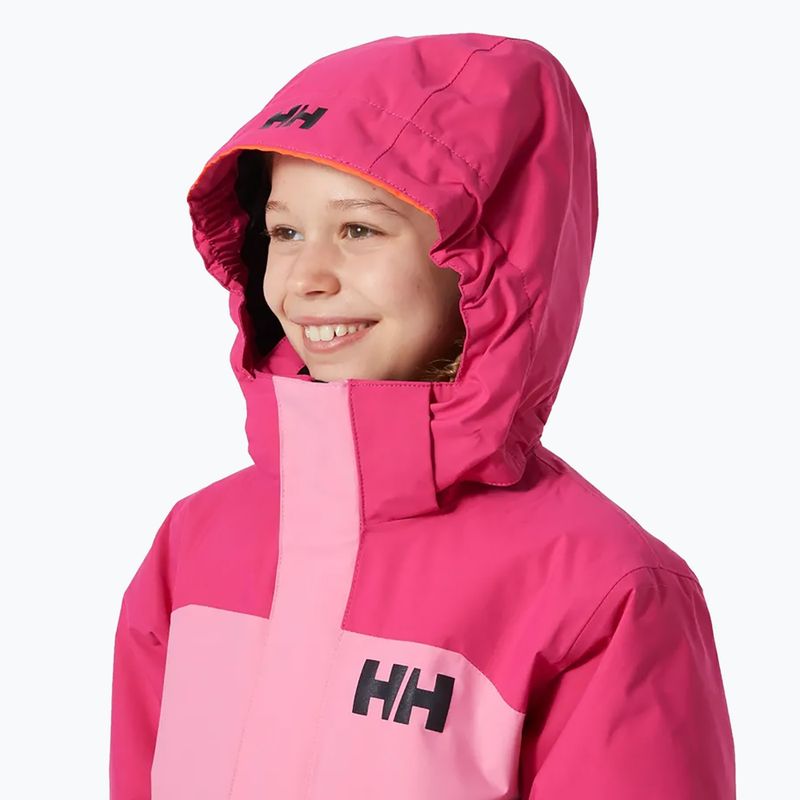 Detská lyžiarska bunda Helly Hansen Level sugar pink 3