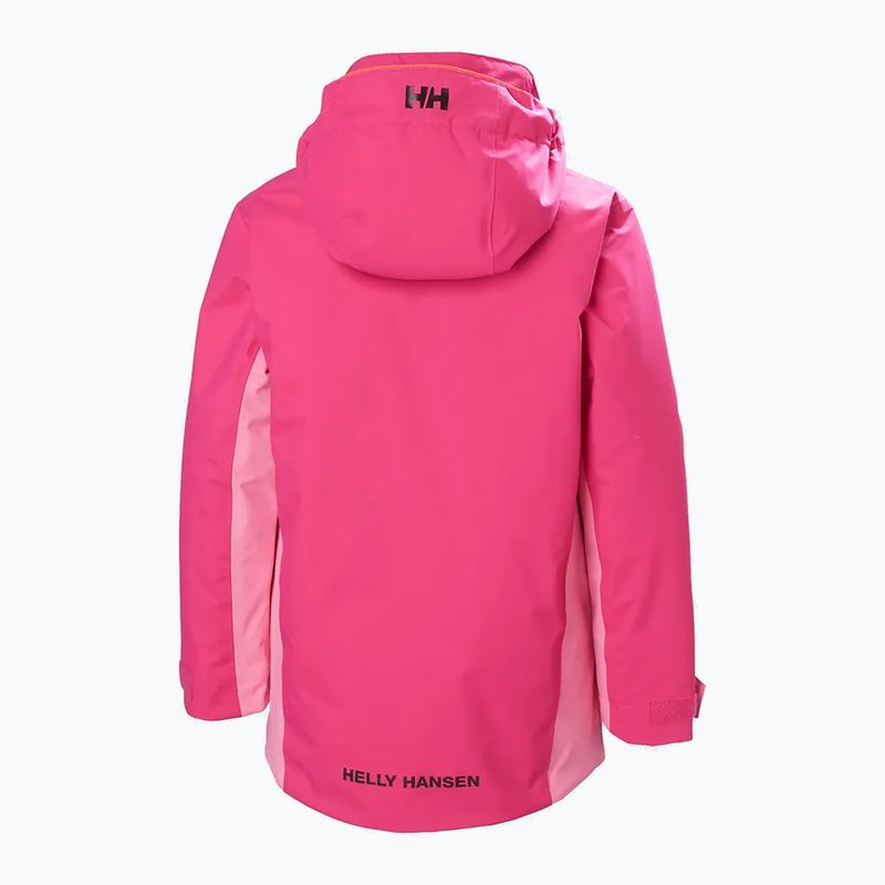 Detská lyžiarska bunda Helly Hansen Level sugar pink 8