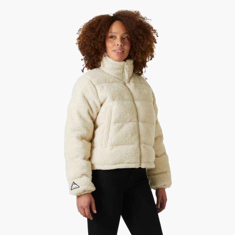 Dámska páperová bunda Helly Hansen Yu Teddy Pile cream