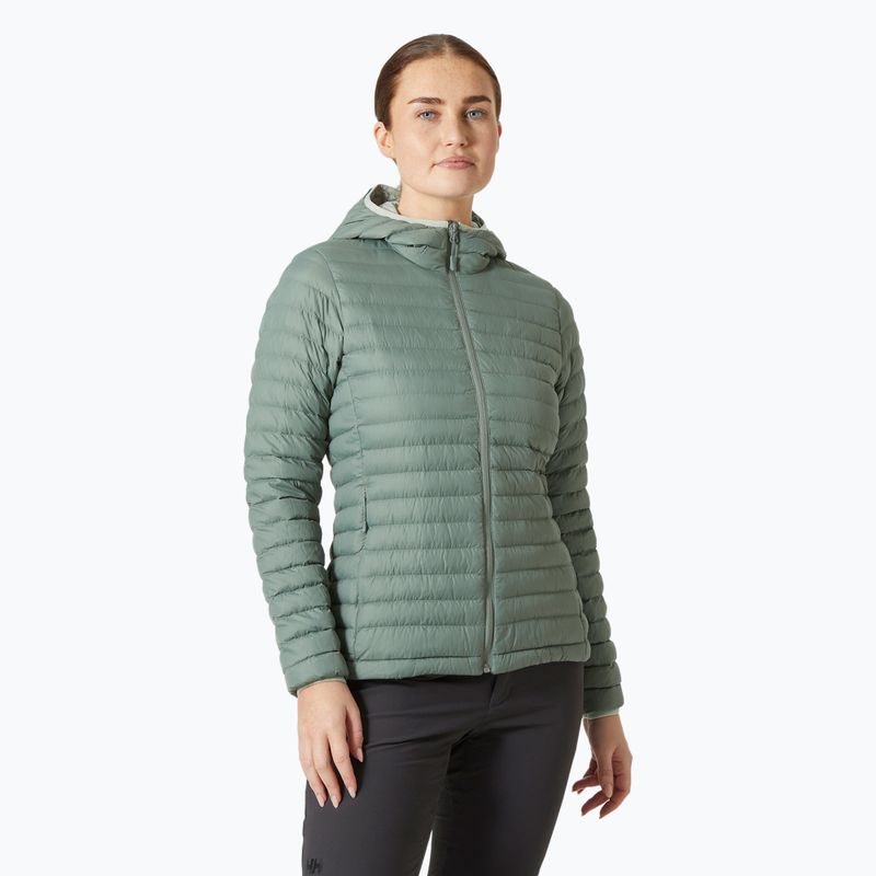 Dámska bunda Helly Hansen Sirdal Hooded Insulator grey cactus