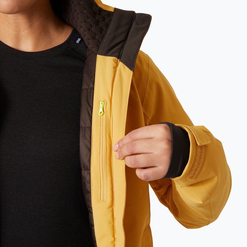 Dámska lyžiarska bunda Helly Hansen Alphelia Lifaloft sand 8