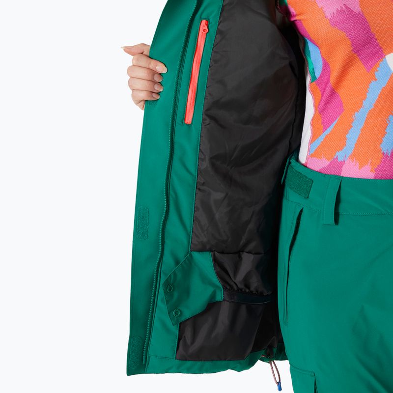 Dámska lyžiarska bunda Helly Hansen Powshot emerald 7