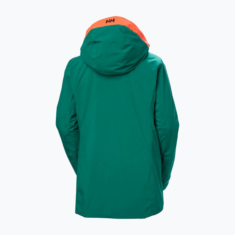 Dámska lyžiarska bunda Helly Hansen Powshot emerald 10