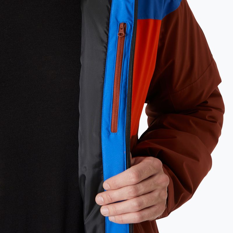 Pánska lyžiarska bunda Helly Hansen Gravity iron oxide 6