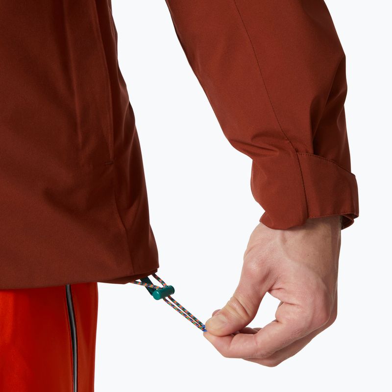 Pánska lyžiarska bunda Helly Hansen Gravity iron oxide 9