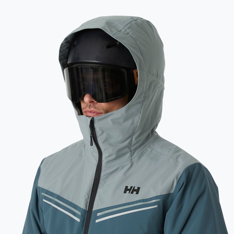 Pánska lyžiarska bunda Helly Hansen Alpine Insulated dark creek 3