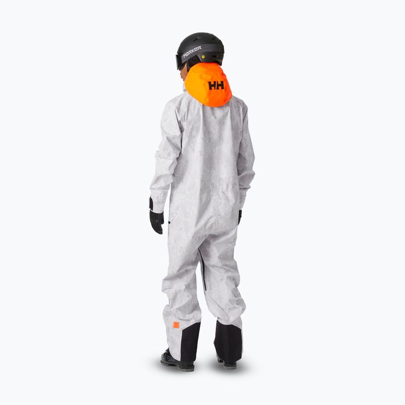 Pánska lyžiarska kombinéza Helly Hansen Chugach Infinity Printed grey fog snow camo aop 2