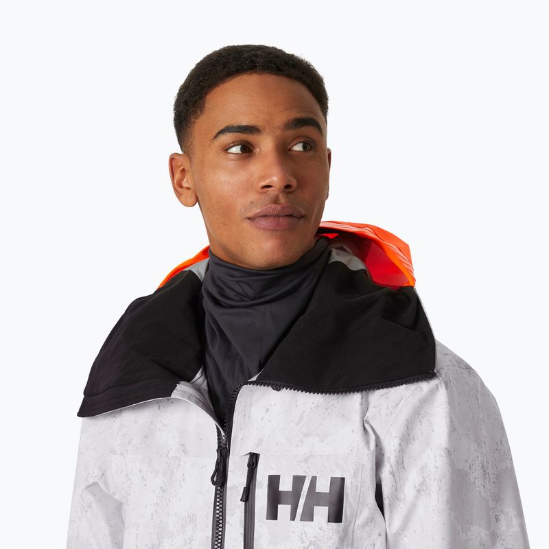 Pánska lyžiarska kombinéza Helly Hansen Chugach Infinity Printed grey fog snow camo aop 3