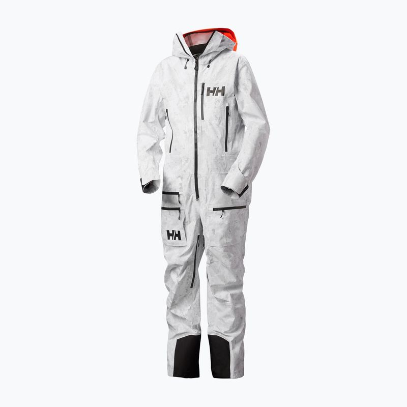 Pánska lyžiarska kombinéza Helly Hansen Chugach Infinity Printed grey fog snow camo aop 10