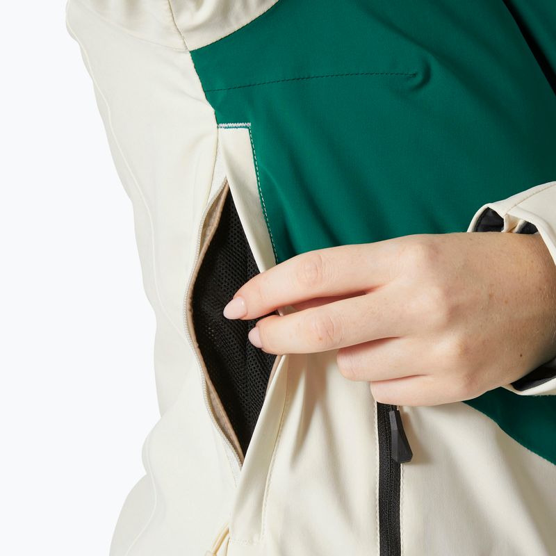 Dámska lyžiarska bunda Helly Hansen Alphelia emerald snow 4