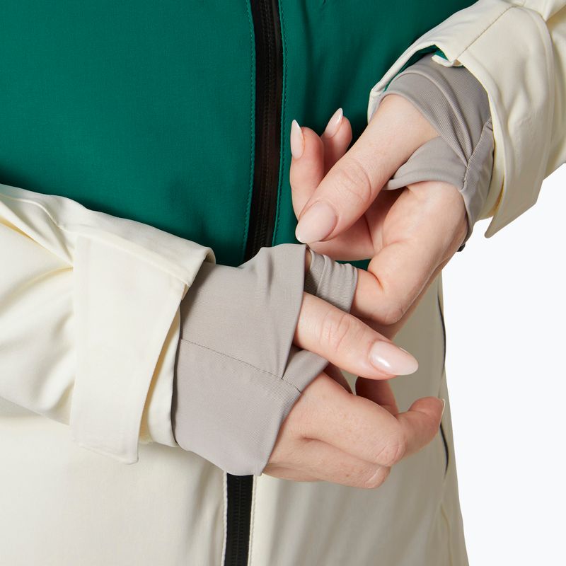 Dámska lyžiarska bunda Helly Hansen Alphelia emerald snow 8