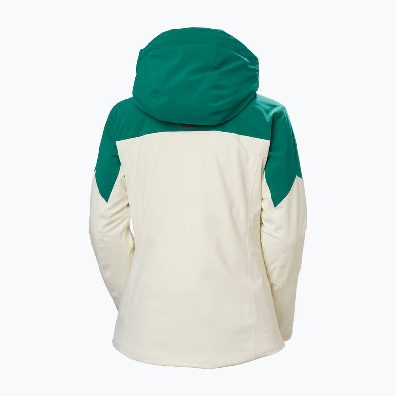 Dámska lyžiarska bunda Helly Hansen Alphelia emerald snow 11