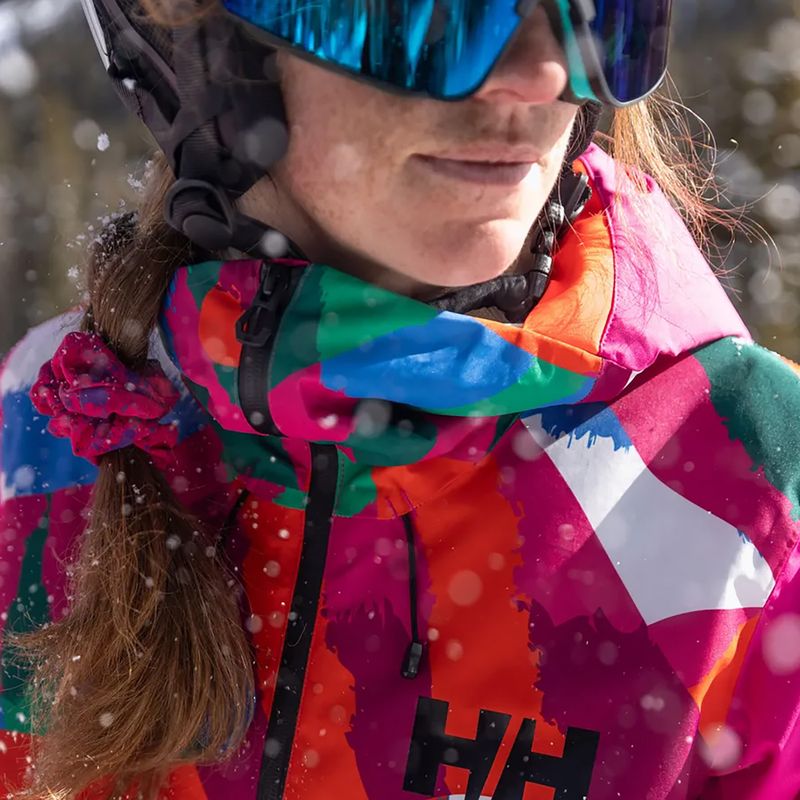 Dámska lyžiarska bunda Helly Hansen Powchaser 2.0 jpb aop 12