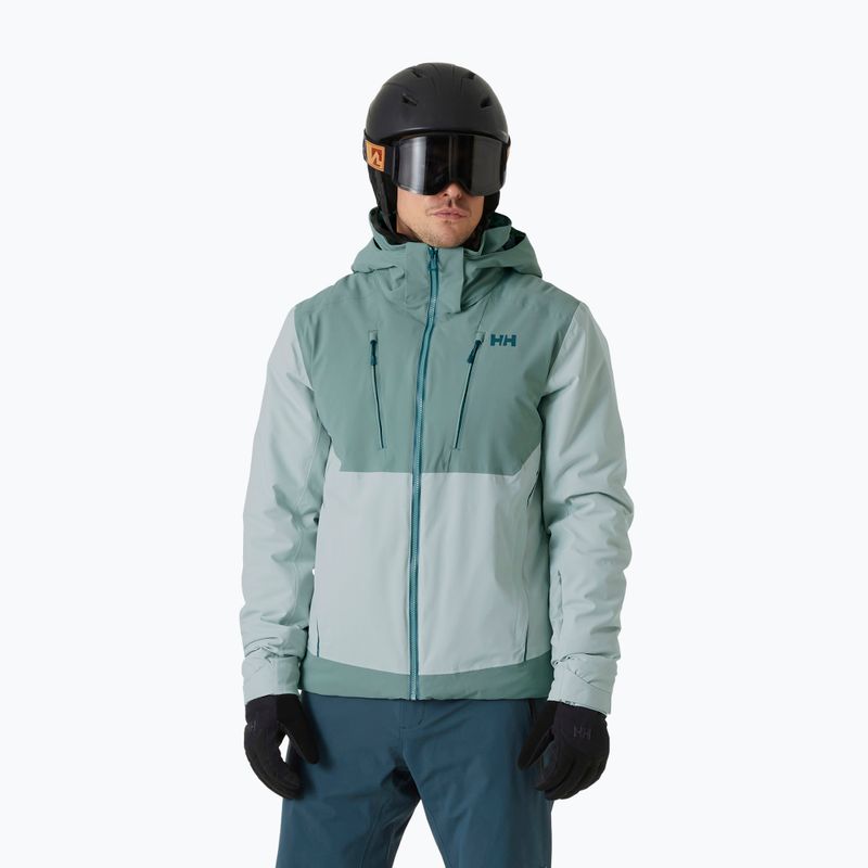 Pánska lyžiarska bunda Helly Hansen Alpha 4.0 cactus