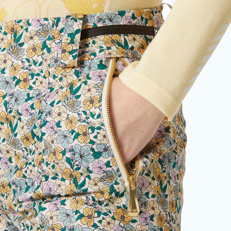 Dámske lyžiarske nohavice Helly Hansen St. Moritz Insulated 2.0 sand floral aop 3