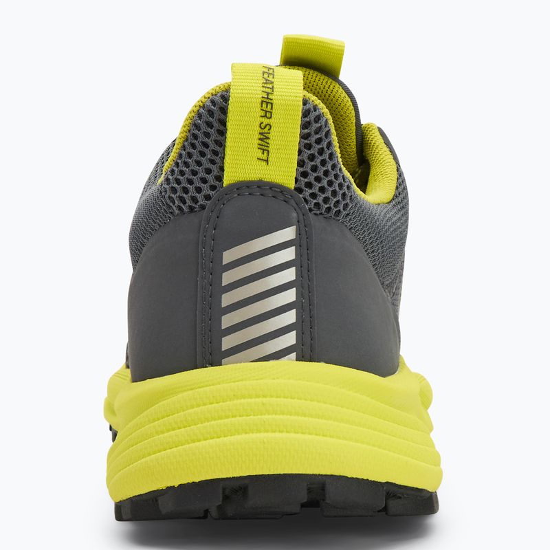 Pánska bežecká obuv Helly Hansen Featherswift 2 Tr charcoal/sweet lime 6