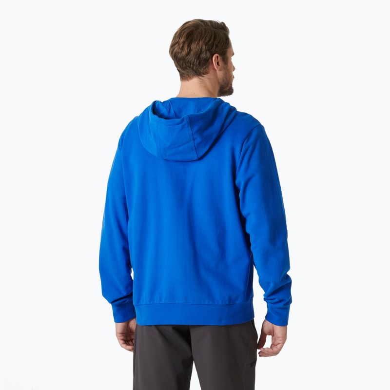 Pánska mikina Helly Hansen HH Logo Full Zip Hoodie 2.0 cobalt 2.0 2