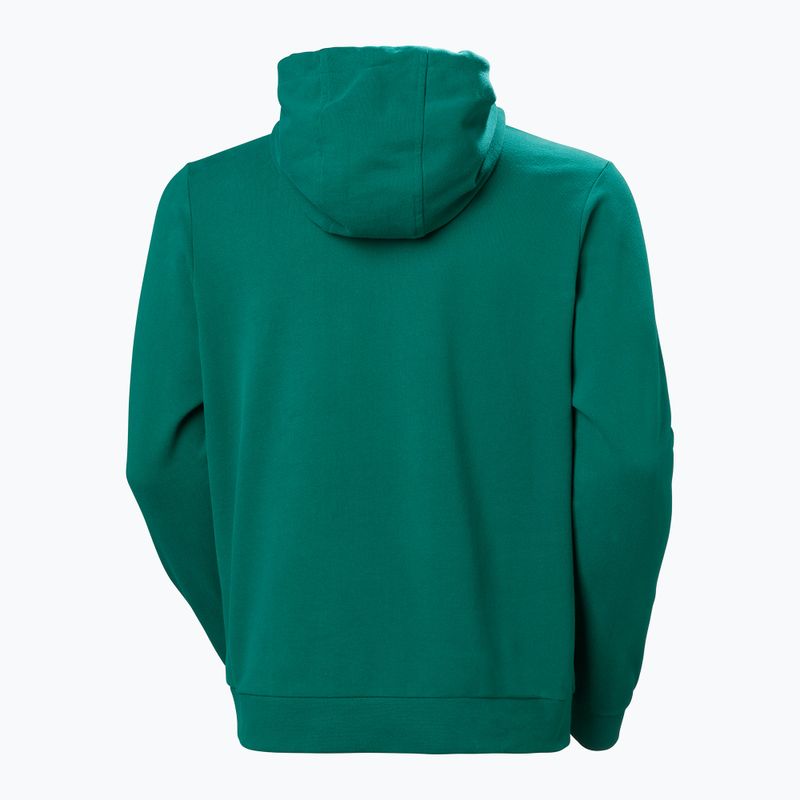 Pánska mikina Helly Hansen HH Logo Hoodie 2.0 emerald 6