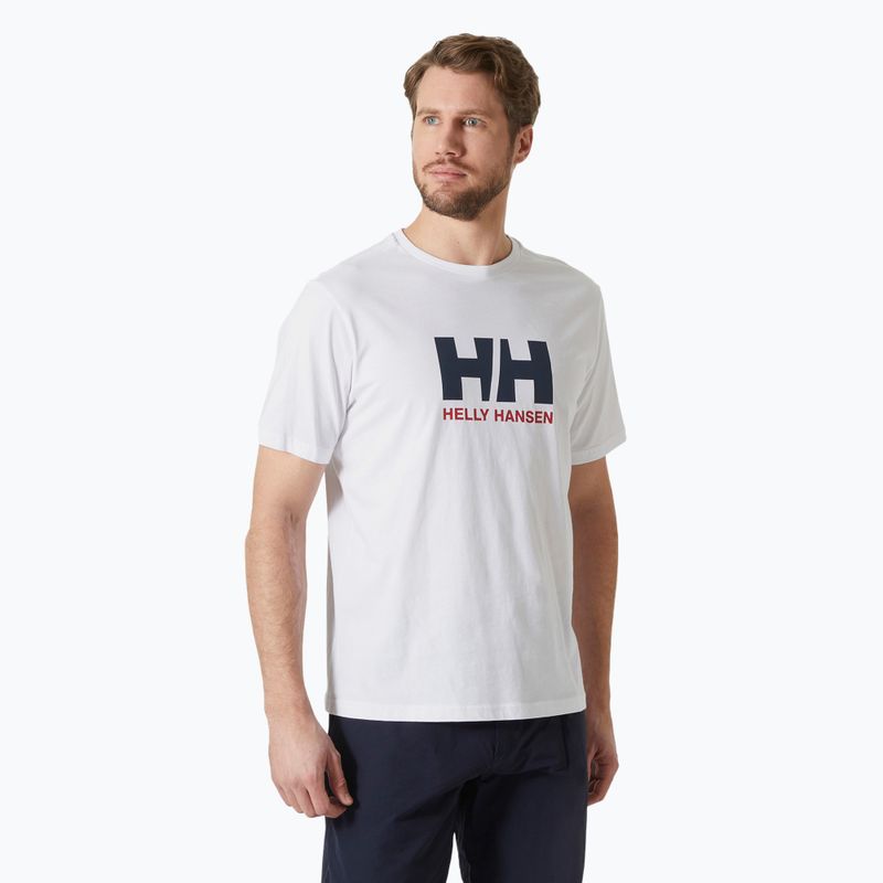 Pánske tričko Helly Hansen Logo 2.0 white