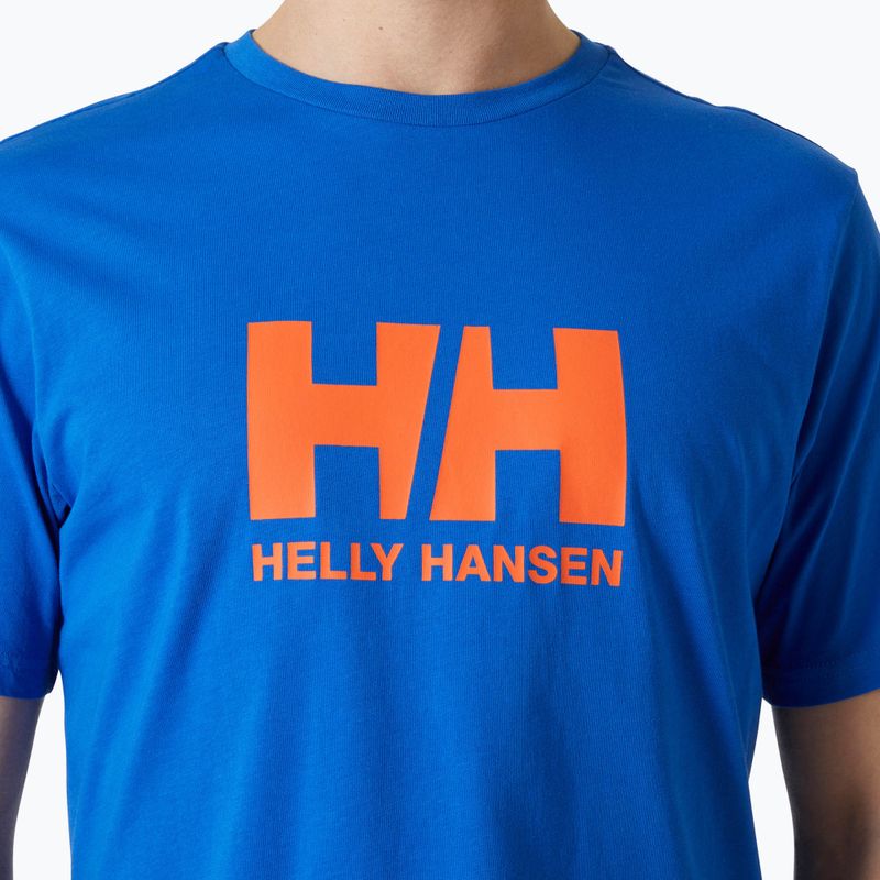 Pánske tričko Helly Hansen Logo 2.0 cobalt 2.0 3