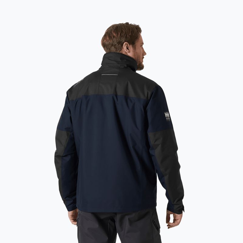 Pánska jachtárska bunda Helly Hansen Arctic Ocean Crew Midlayer navy 2