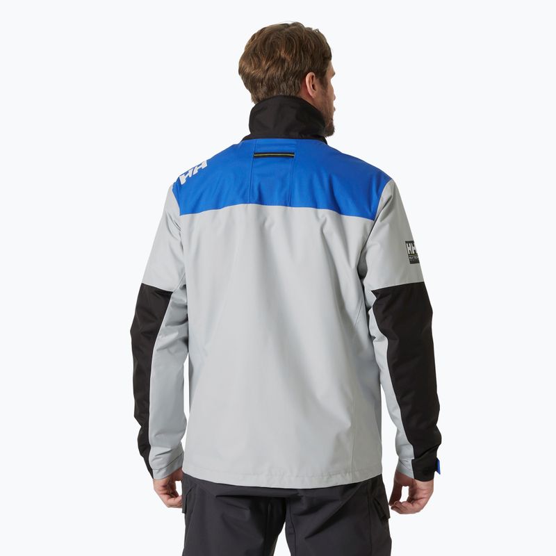 Pánska bunda  Helly Hansen Arctic Ocean Crew Midlayer grey fog 2