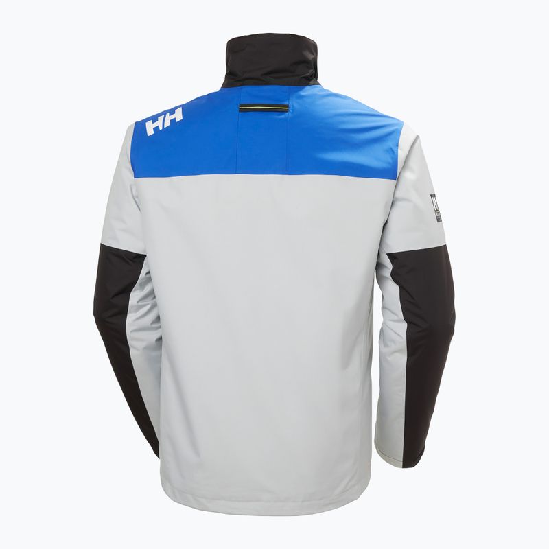 Pánska bunda  Helly Hansen Arctic Ocean Crew Midlayer grey fog 9