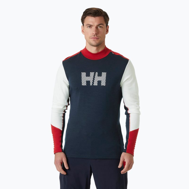 Pánska termo mikina Helly Hansen Lifa Merino Midw Logo off white