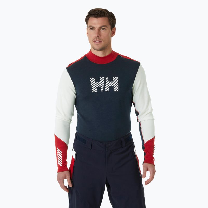 Pánska termo mikina Helly Hansen Lifa Merino Midw Logo off white 3