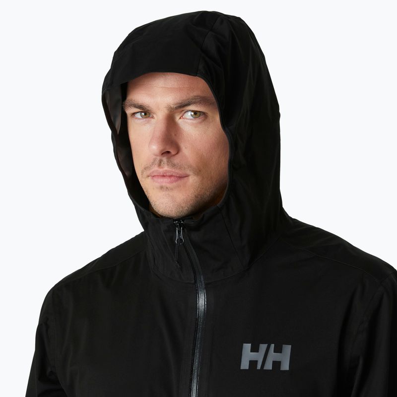 Pánska nepremokavá bunda Helly Hansen Momentum 3L Stretch black 3