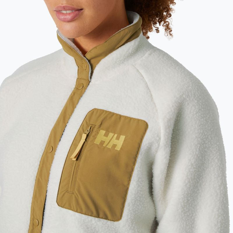 Helly Hansen dámska mikina Imperial Pile Snap cream 3