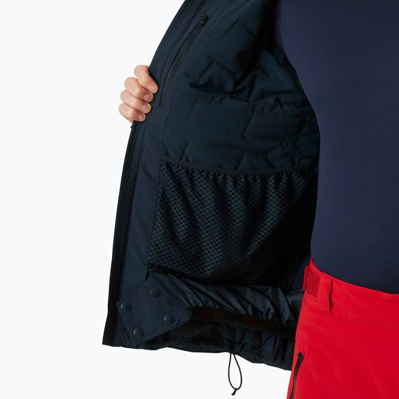 Pánska lyžiarska bunda Helly Hansen Carv Lifaloft 2.0, navy 7