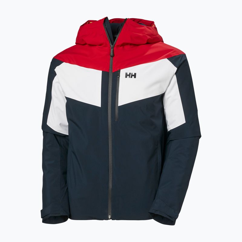 Pánska lyžiarska bunda Helly Hansen Carv Lifaloft 2.0, navy 10