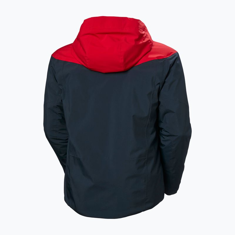 Pánska lyžiarska bunda Helly Hansen Carv Lifaloft 2.0, navy 11