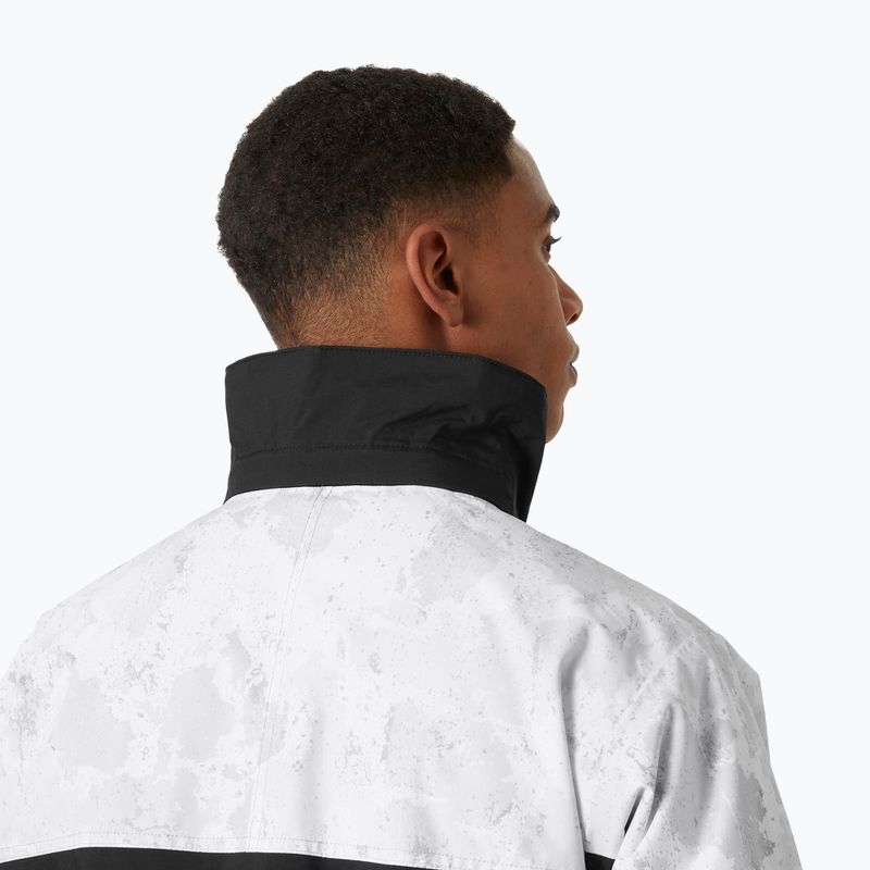 Pánska lyžiarska bunda Helly Hansen Ullr D Heritage Short grey fog snow camo aop 4