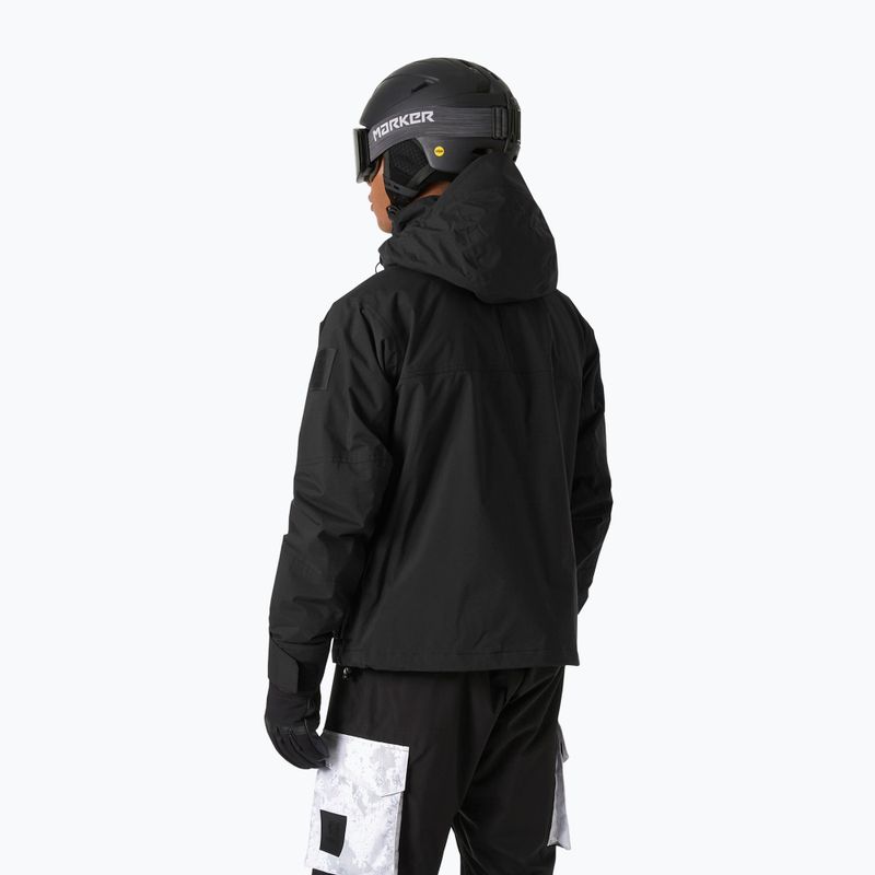 Pánska lyžiarska bunda Helly Hansen Ullr D Heritage Short black 2