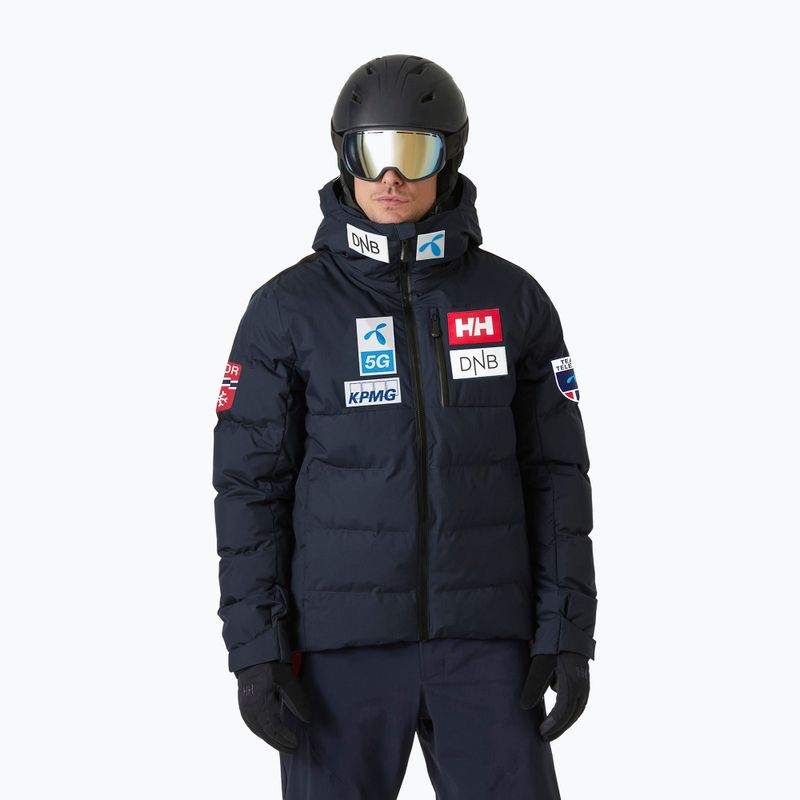 Helly Hansen pánska lyžiarska bunda Kvitfjell Race Puffy nsf team