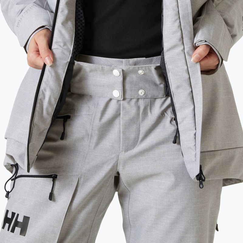 Dámska lyžiarska bunda Helly Hansen Powderqueen 3.0 grey/melange 6