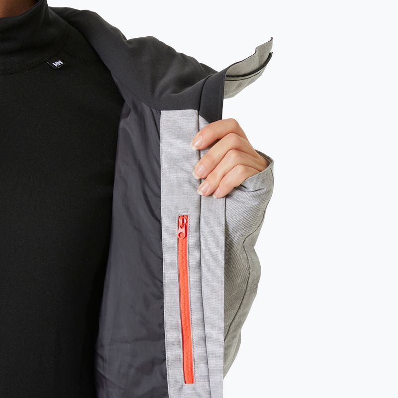 Dámska lyžiarska bunda Helly Hansen Powderqueen 3.0 grey/melange 7